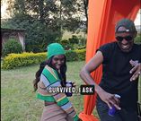 Charles Ouda hanging out with his friends