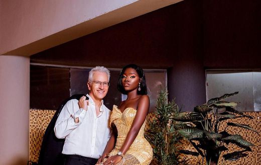 Kenyan TikToker Vanessa & her husband Brad ( Vanny&Brad Instagram )