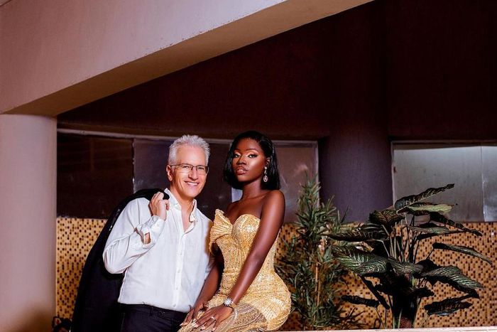 Kenyan TikToker Vanessa & her husband Brad ( Vanny&Brad Instagram )