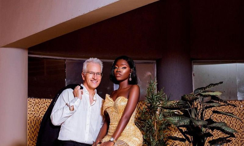 Kenyan TikToker Vanessa & her husband Brad ( Vanny&Brad Instagram )