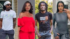 From left: Kristoff, Maureen Waititu, Vinnie Baite and Tanasha Donna