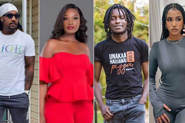 From left: Kristoff, Maureen Waititu, Vinnie Baite and Tanasha Donna