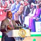President William Ruto speaking during the commemoration of the Data Protection Day at the Kenyatta International Convention Centre (KICC) on January 27, 2023