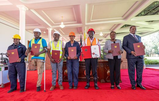 President William Ruto signed the Affordable Housing Act 2024 into law on March 19, 2024.