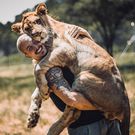 South Africa-based animal conservationist Dean Schneider