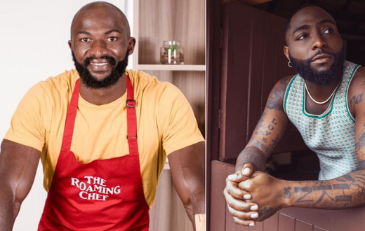 A collage of Dennis Ombachi and Davido