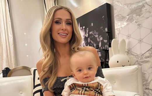 Paris Hilton posted this picture of her and her baby Phoenix to her social media. [Instagram/Paris Hilton]