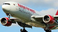 File image of a Kenya Airways plane