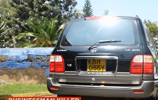 Somesh Ramesh's vehicle in which he was found dead