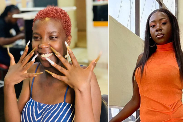 Natural Mitchelle (left) and Chebet Ronoh