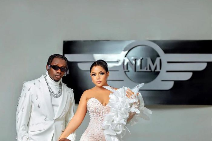 Rayvanny and his wife Fahyvanny