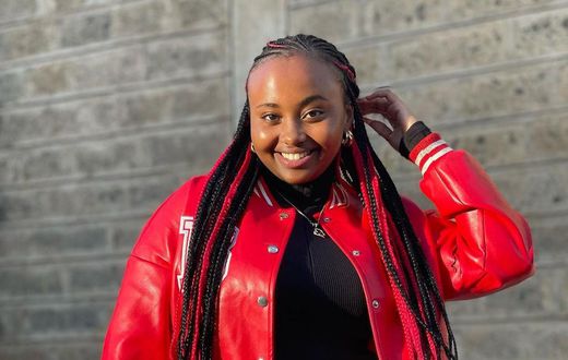 Influencer Kate Thuku