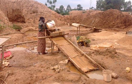 Gold mining in Migori. (Migori County Government)