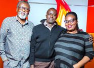 Spice FM morning show hosts, Ndu Okoh, CT Muga and Eric Latiff