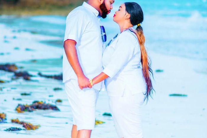 Rev Lucy Natasha with Prophet Carmel