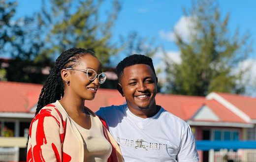 The Pluto & his wife Felicity Shiru ( Instagram)