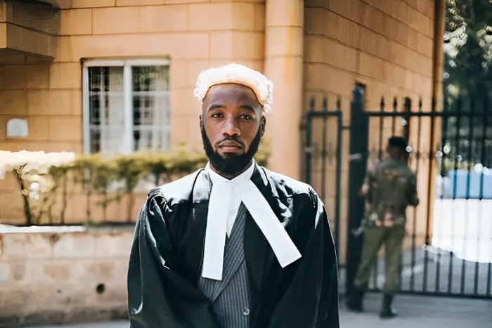 Brian Mwenda who has been flagged by LSK as a fake lawyer