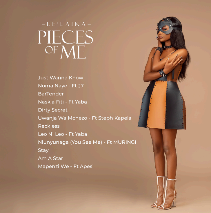 Singer Le Laika drops tracklist to her new debut album 'Pieces of Me'
