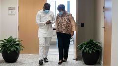 Ken Ofori-Atta and IMF MD, Kristalina Georgieva