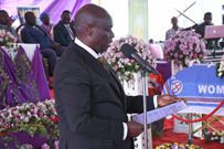 Deputy President Rigathi Gachagua attended the burial of Mama Diana Wanjiku Njuya, the mother of MP Mary Wamaua in Maragua, Murang'a County.