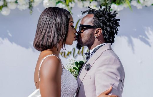 Diana Marua and hubby Bahati
