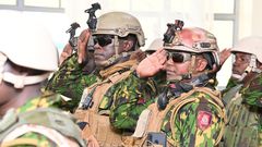 President William Ruto on Monday officially commissioned the deployment of the first batch of 400 Kenyan police officers to Haiti.