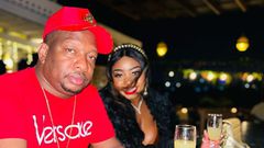Mike Sonko and his daughter Sandra Mbuvi