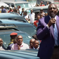 President William Ruto speaking in Kasarani, Nairobi