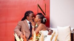 Nyashinski and his wife Zia Bett