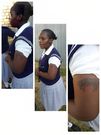 Fan tattoos willy Paul's name on her arm