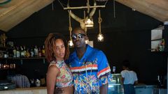 Bien-Aime Baraza and wife Chiki Kuruka