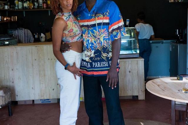 Bien-Aime Baraza and wife Chiki Kuruka