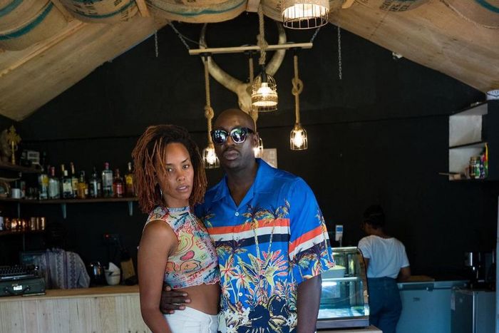 Bien-Aime Baraza and wife Chiki Kuruka