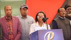 File image of Martha Karua, Kalonzo Musyoka, Eugene Wamalwa and Jeremiah Kioni during a past press conference in Nairobi on Tuesday, July 18, 2023