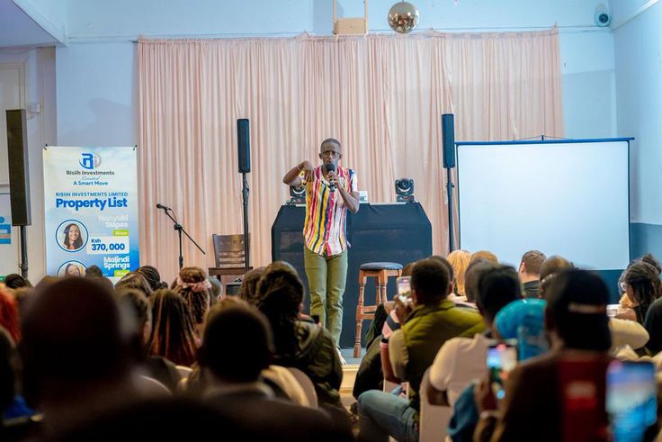 Njugush performing at TTNT show in the UK