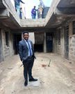Thee Pluto at his rentals being constructed in Kenyatta Road