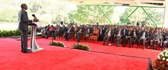 President William Ruto meets chairs and CEOs of state corporations at State House, Nairobi on March 26, 2024