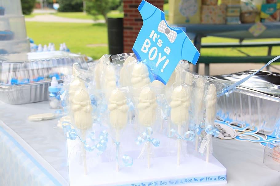 A baby shower ceremony
