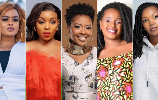 From left: Avril, Risper Faith, Kambua, Amani & Zia Bett Nyamari