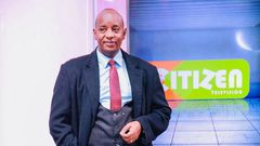 Citizen TV's Linus Kaikai