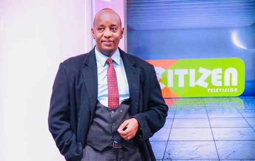 Citizen TV's Linus Kaikai