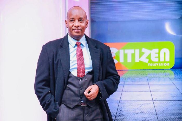 Citizen TV's Linus Kaikai