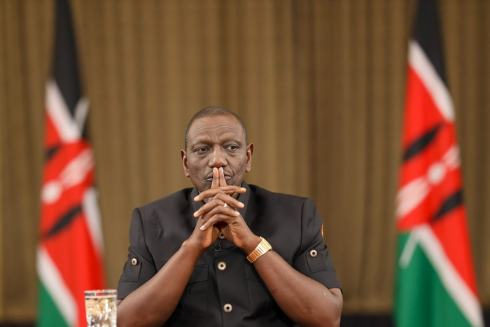President William Ruto during a media interview at State House, Nairobi