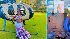 Amber Ray's gender revel party