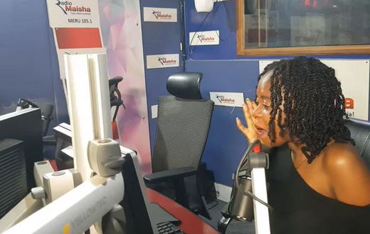 Radio Maisha news anchor Beatrice Maganga who announced her exit today, January 28, 2023