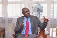 UDA Secretary General Cleophas Malala speaking during a meeting