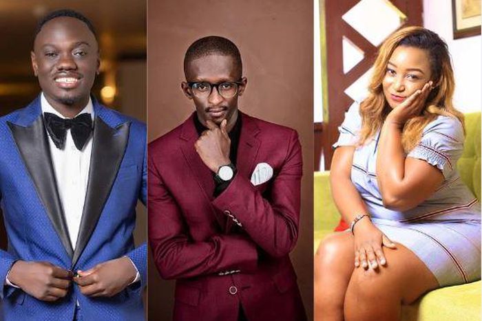 A collage image of Butita, Njugush and Betty Kyallo