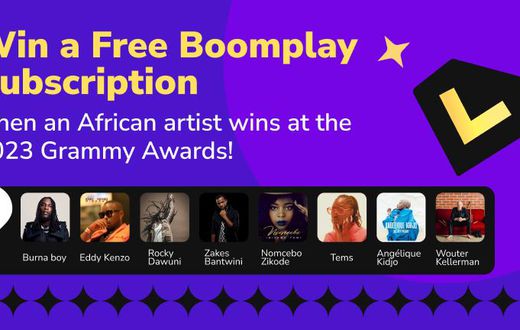 Boomplay to celebrate African music excellence at the 65th Grammys with free subscription