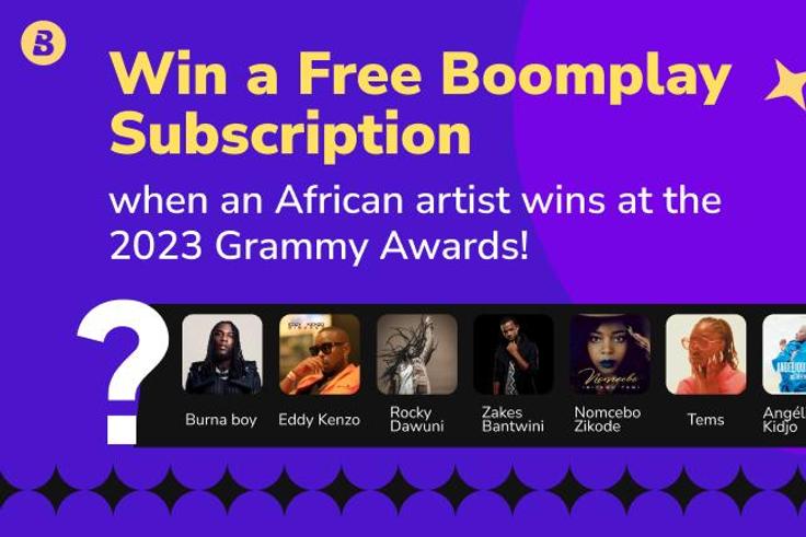 Boomplay to celebrate African music excellence at the 65th Grammys with free subscription
