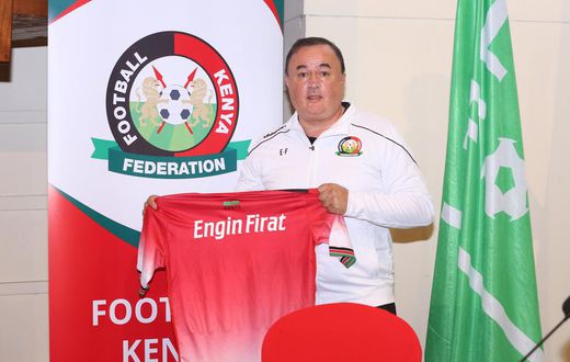 Newly appointed Harambee Stars coach, Engin Firat
